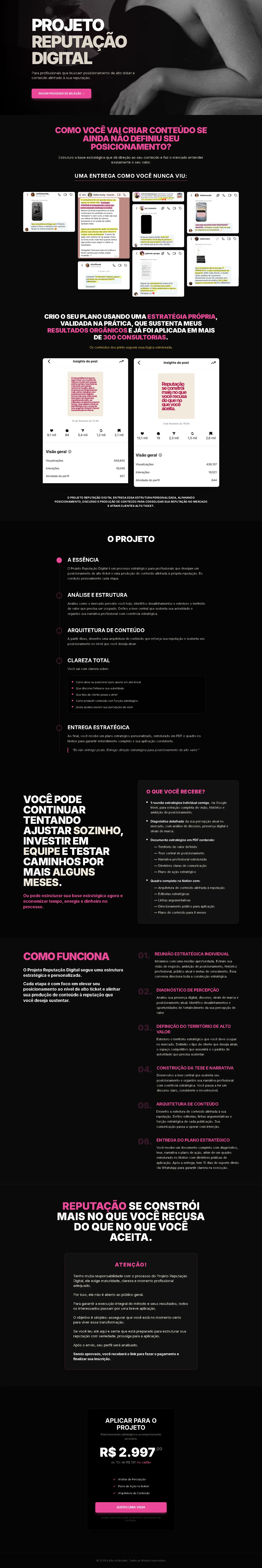 Projeto Reputação Digital